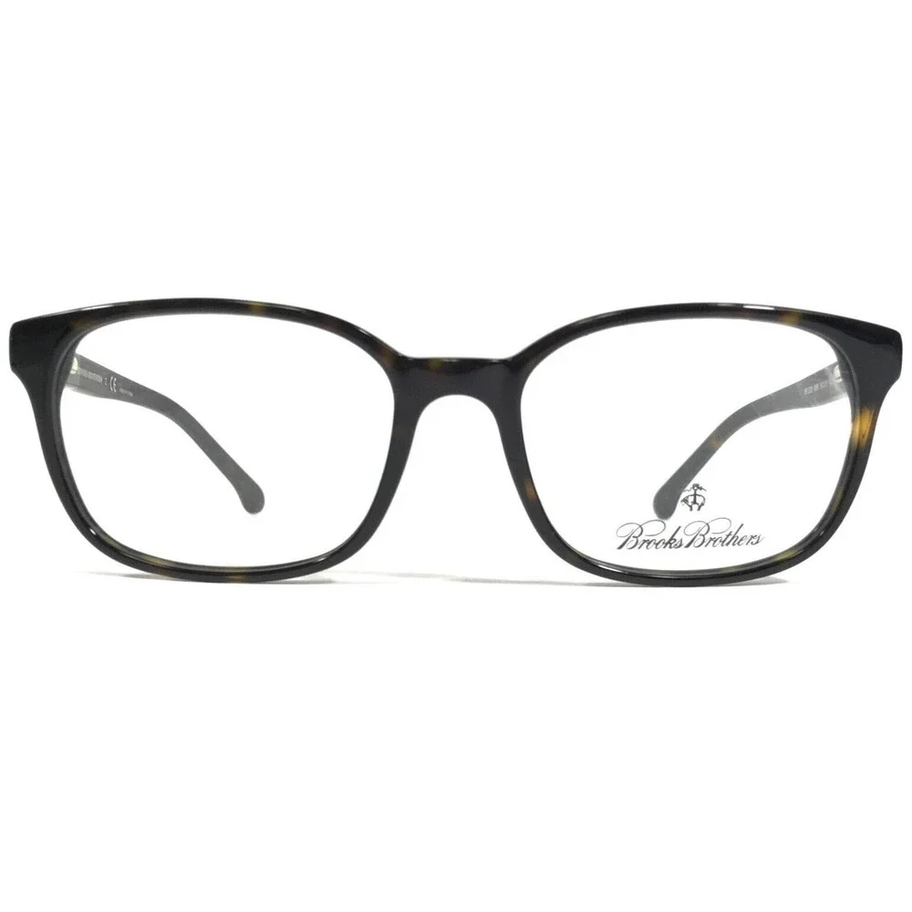 Brooks Brothers Eyeglasses Frames BB2028 6096 Brown Tortoise Square 54-18-140